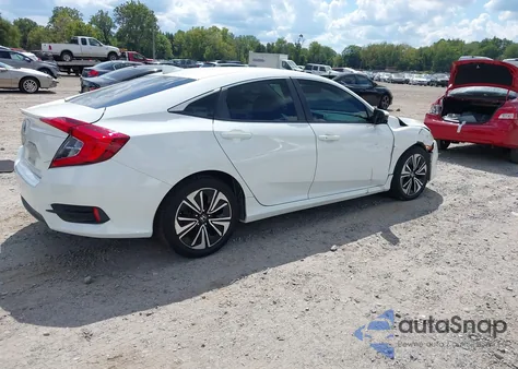 2017 Honda Civic Ex-L z USA, uszkodzony, nr VIN 2HGFC1F77HH631042
